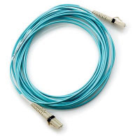 Paquete de una unidad de cable con mejora de lser 10 GbE y HP Multi-modo OM3 50/125um LC/LC de 8 GB FC de 5m (AJ836A)